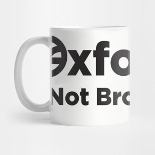 Oxford Not Brogues Mug